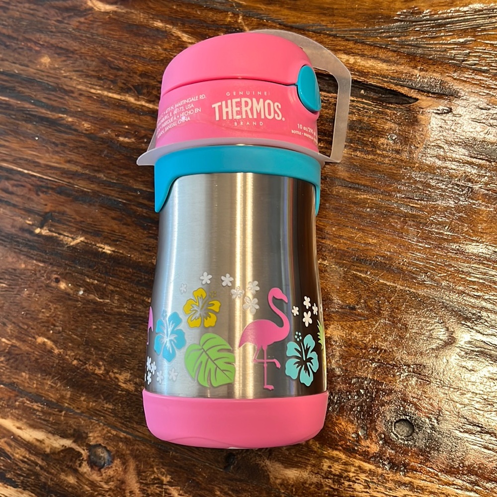 Thermos Water bottle 10oz girls new